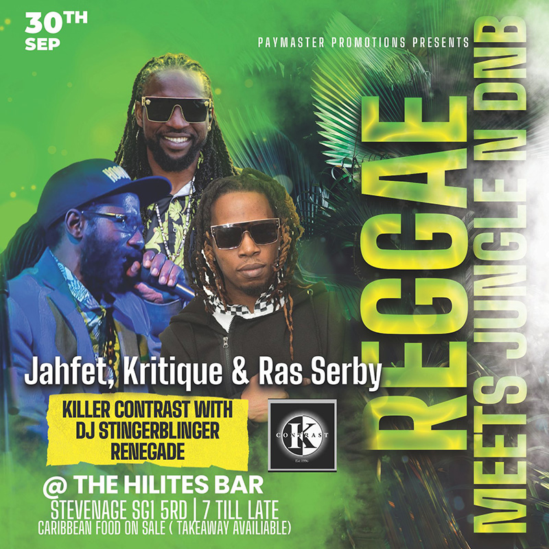 reggae meets jungle and dnb