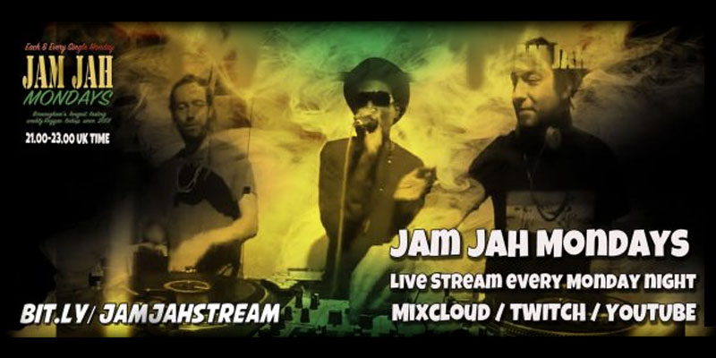 WATCH: Jam Jah Mondays Live Stream - Reggae Revellers